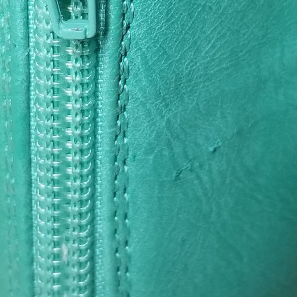 Venus Turquoise Jeweled Thong Sandals - Picture 13 of 16